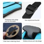 Portable Infant Safety Seat Mat – Adjustable Baby Car Seat with 5-Point Harness, Breathable Mesh Fabric, Lightweight & Washable Travel Chair for Kids (9 Months to 6 Years) - Image 10