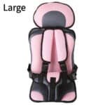Portable Infant Safety Seat Mat – Adjustable Baby Car Seat with 5-Point Harness, Breathable Mesh Fabric, Lightweight & Washable Travel Chair for Kids (9 Months to 6 Years) - Image 4