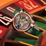 Celestial Roulette Quartz Watch for Men – Curved Globe Dial, Roman Numerals, Leather Strap | Waterproof Antique Style Timepiece - Image 4