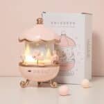 Carousel Night Light for Kids, 10 Music+15 Films+315 Colors Star Projector for Kids Night Light Projector - Image 5