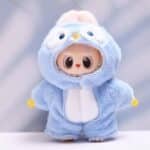 17cm Labubu Doll Clothes Set Mini Fashion Outfit with Hat & Shoes | Sitting Party Style Dress for Labubu II, BJD Accessories for Collectors - Image 2