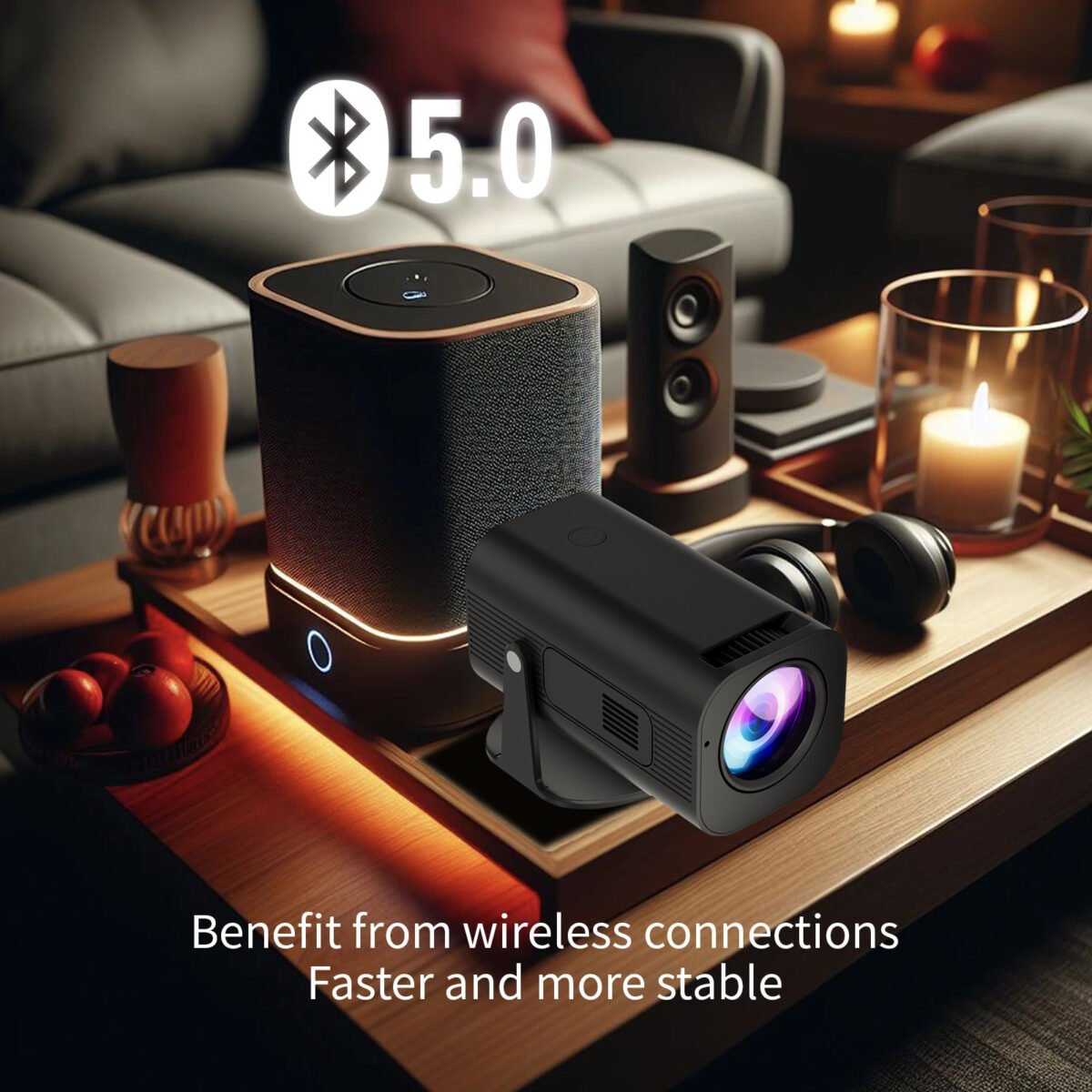 P330 Cross-border Mini Projector Theater Portable Mobile Phone - Image 1