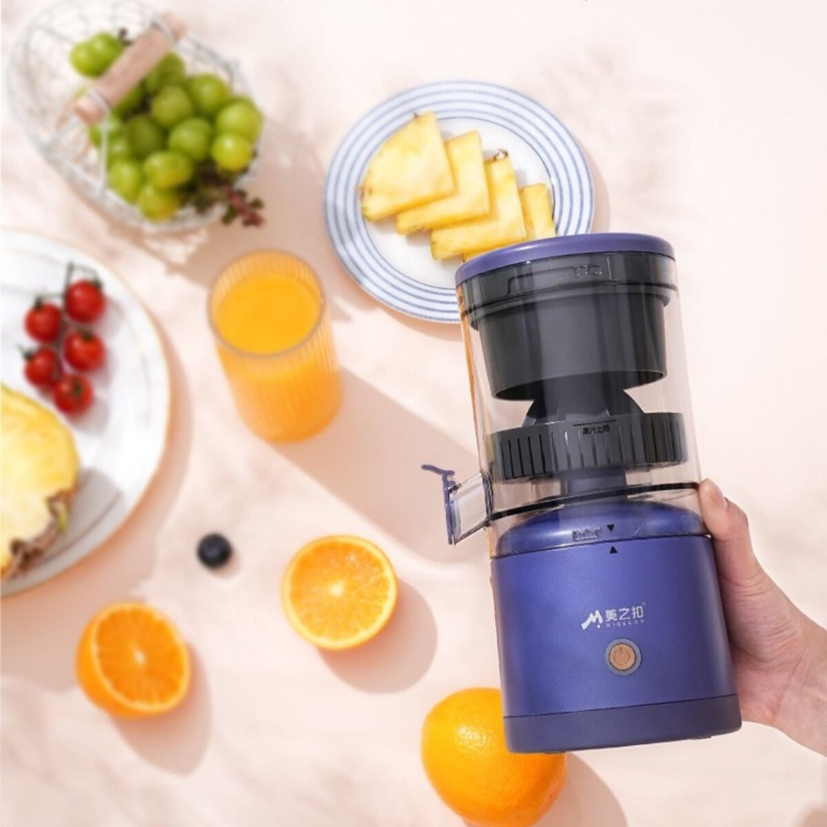 Portable USB Mini Electric Juicer Mixer Extractors Rechargeable Blender Fruit Fresh Juice Lemon Maker Cup Household Machine - Image 1