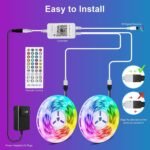 RGB Music Bluetooth Intelligent Low-voltage LED Light Strip - Image 4