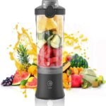 Portable Blender 600ML Electric Juicer Fruit Mixers 4000mAh USB Rechargeable Smoothie Mini Blender Personal Juicer Colorf - Image 3