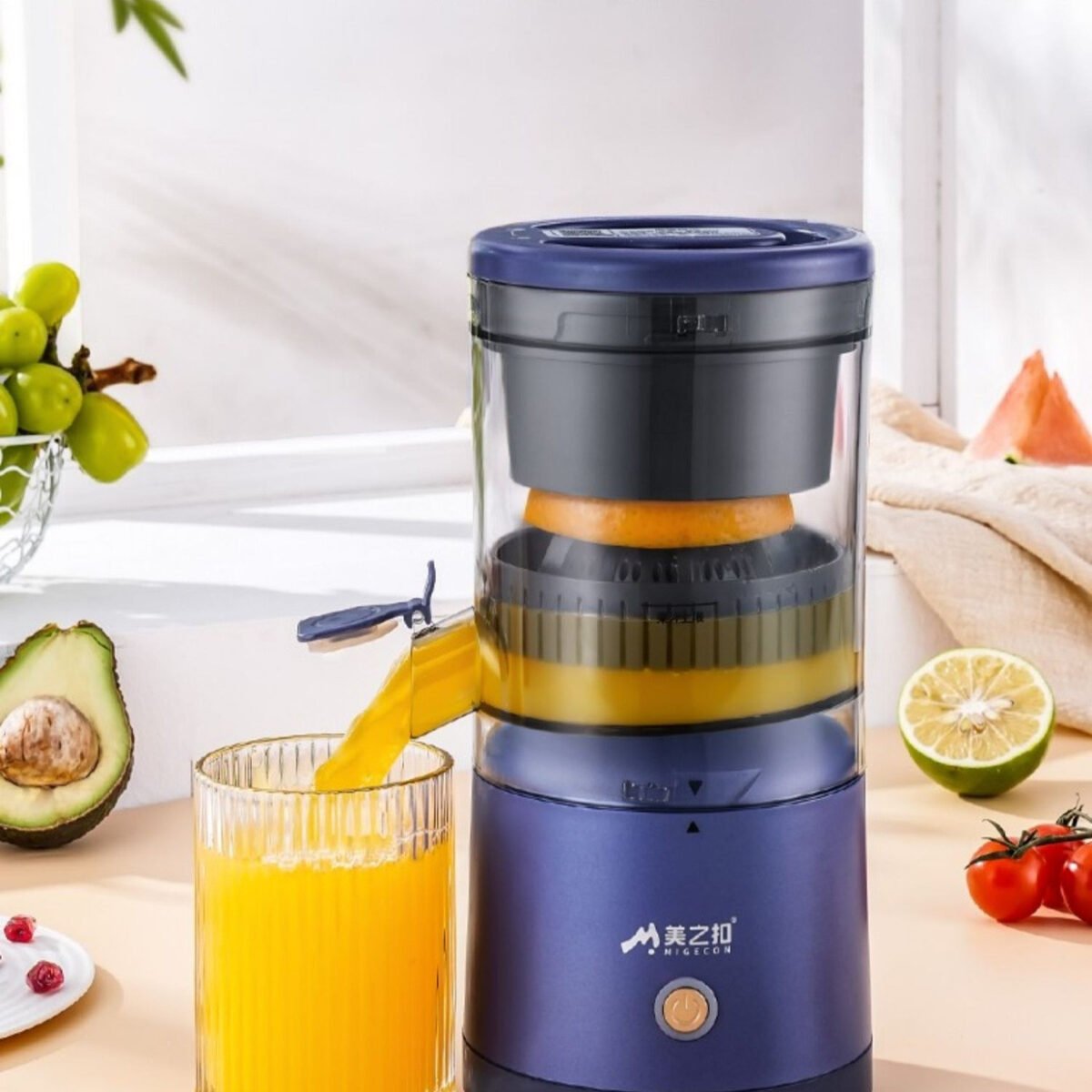 Portable USB Mini Electric Juicer Mixer Extractors Rechargeable Blender Fruit Fresh Juice Lemon Maker Cup Household Machine - Image 6