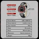 LIGE Luxury Mens Quartz Watch - Image 5