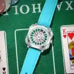 Creative Men Watch Fashion Roulette Original Quartz Movement Silicone Red Black Sports Square Rotating Night Light Watch for Men - Image 2