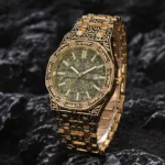 New Hot Watches Fashion Men Stainless Steel Watch Luxury Calendar Quartz Wristwatch Business Watches Man Clock Relogio Masculino - Image 4