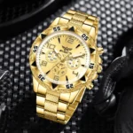 New Hot Watches Fashion Men Stainless Steel Watch Luxury Calendar Quartz Wristwatch Business Watches Man Clock Relogio Masculino - Image 9