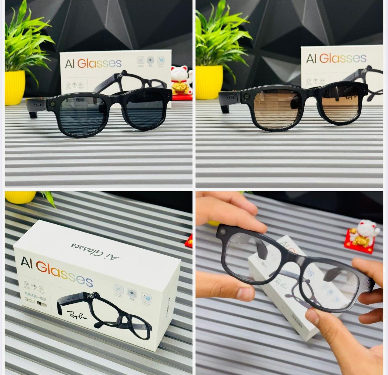 AI Smart Glasses with Camera & Voice Assistant AI Smart Glasses with Camera & Voice Assistant