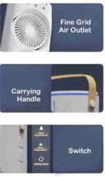 Portable Dual Fan Rechargeable Air Cooler - Image 4