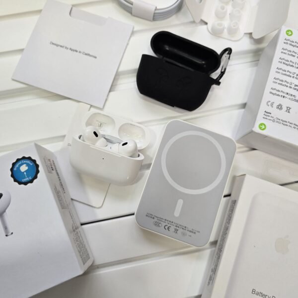 AirPods Pro 2 ANC & MagSafe Power Bank Combo | Wireless Earbuds