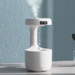 Anti-Gravity Humidifier with LED Clock