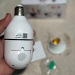 360° Bulb Holder CCTV Camera – 1080P WiFi Smart Security Camera