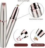 Flawless Eyebrow Trimmer Precision Facial Hair Remover