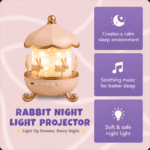 Rabbit Sky Projector Night Light for Kids