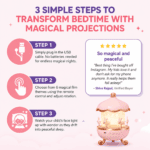 Rabbit Sky Projector Night Light for Kids