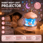 Rabbit Sky Projector Night Light for Kids