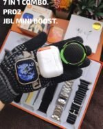 4-in-1 Smart Tech Combo – Ultra Smartwatch